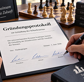 Gründungsprotokoll Symbolbild