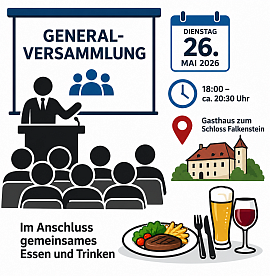 Generallversammlung 26.5.2027